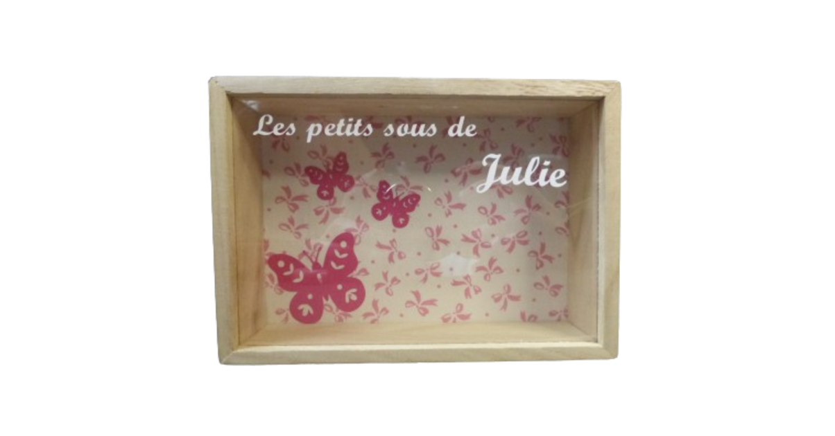 Tirelire enfant personnalisée - tirelire avec prénom - Cadeaux enfant à